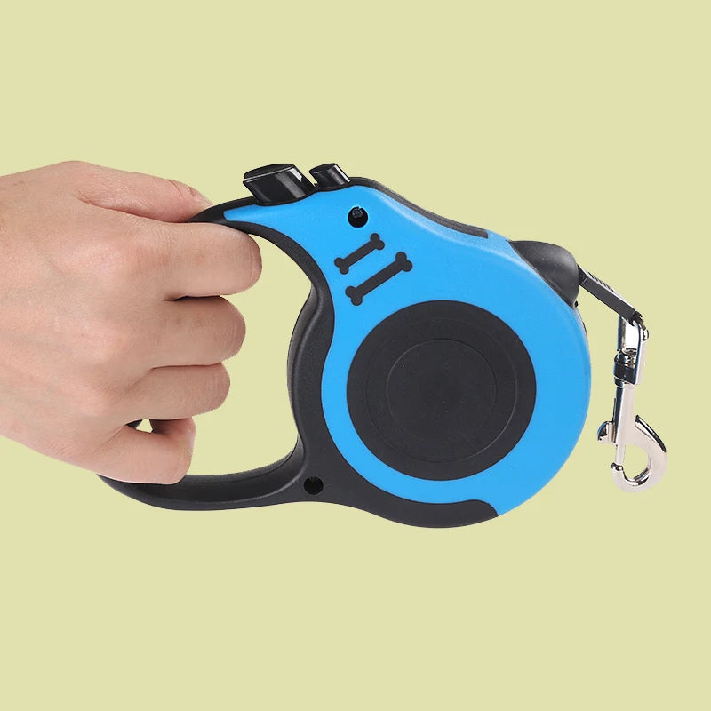 Introducing the Ultimate 3M & 5M Retractable Dog Leash - Strong Nylon Lead for All Dogs and Cats, Perfect for Everyday Adventures!