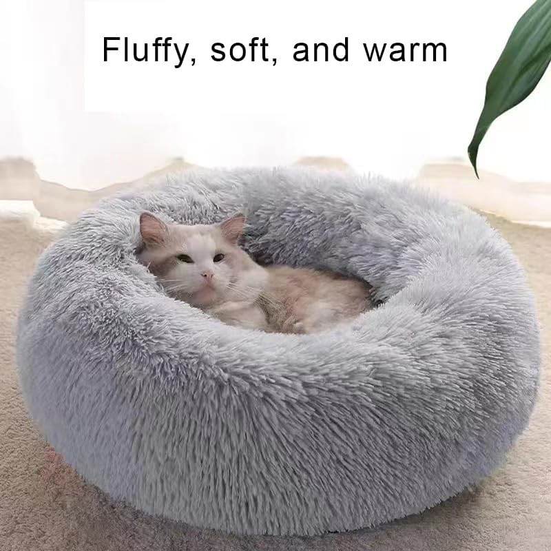 Cozy 20-Inch Dog Bed for Small to Large Dogs & Cats - Plush, Washable, and Slip-Resistant for Ultimate Comfort