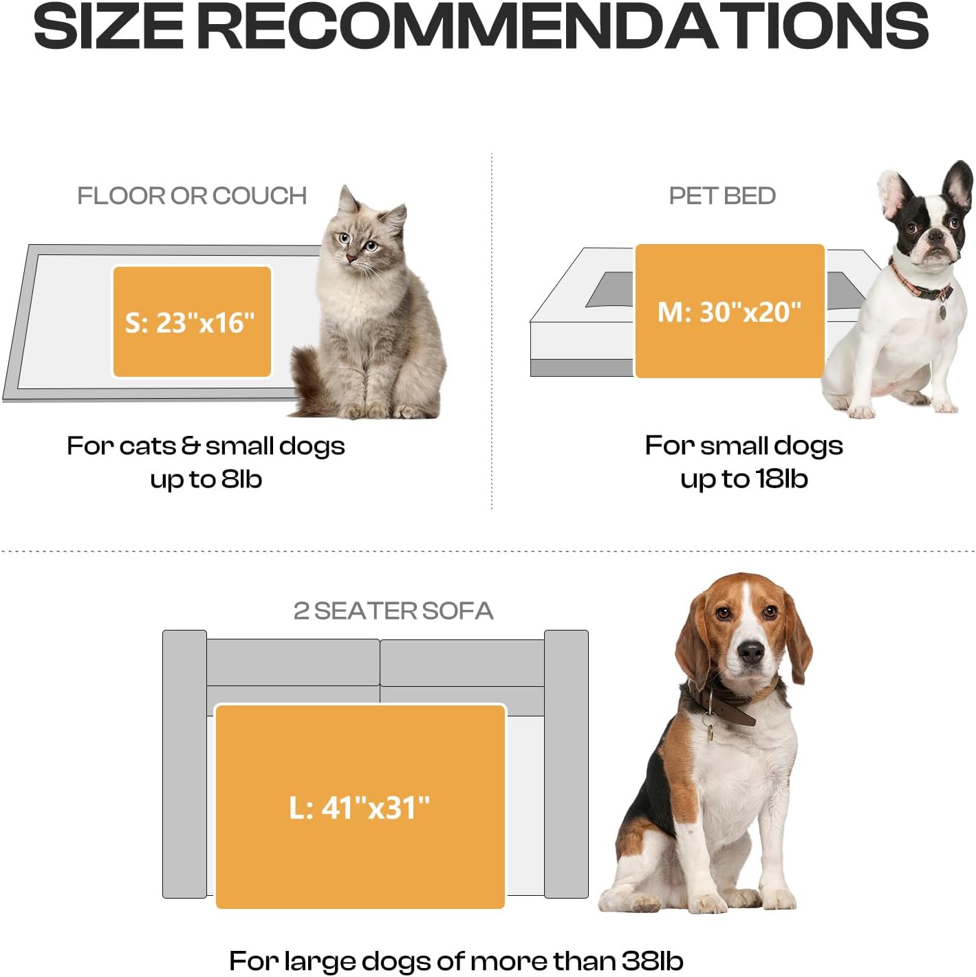 Cozy Up Your Pets with Our 3-Pack Super Soft Fluffy Fleece Blankets - Perfect for Dogs and Cats in Adorable Paw Print Design!