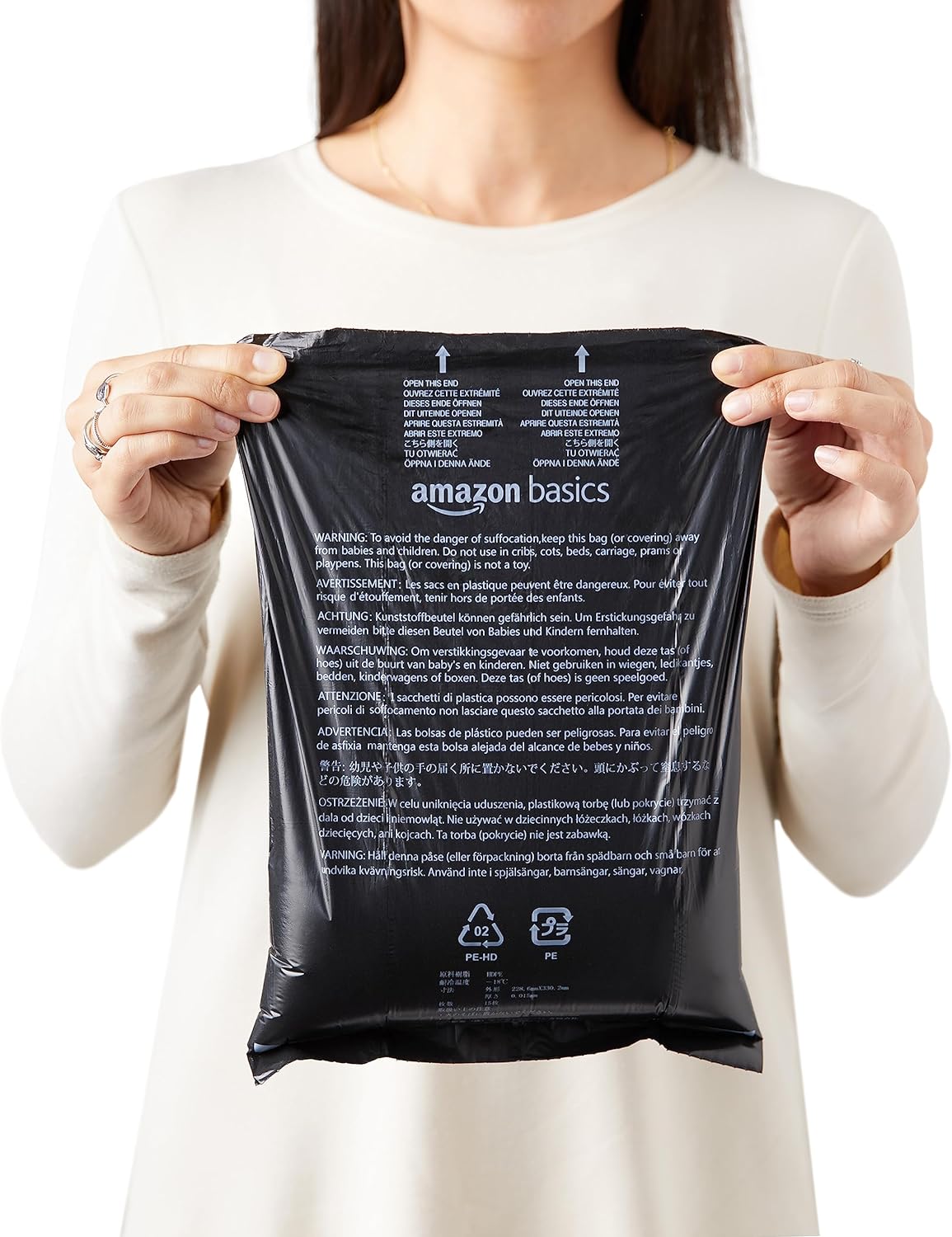 Premium Leakproof Dog Poop Bags with Dispenser - 300 Count, Unscented & Leash Clip Included