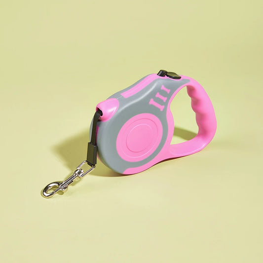 Introducing the Ultimate 3M & 5M Retractable Dog Leash - Strong Nylon Lead for All Dogs and Cats, Perfect for Everyday Adventures!