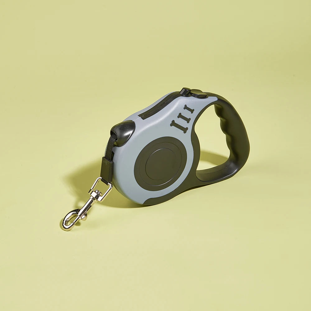 Introducing the Ultimate 3M & 5M Retractable Dog Leash - Strong Nylon Lead for All Dogs and Cats, Perfect for Everyday Adventures!