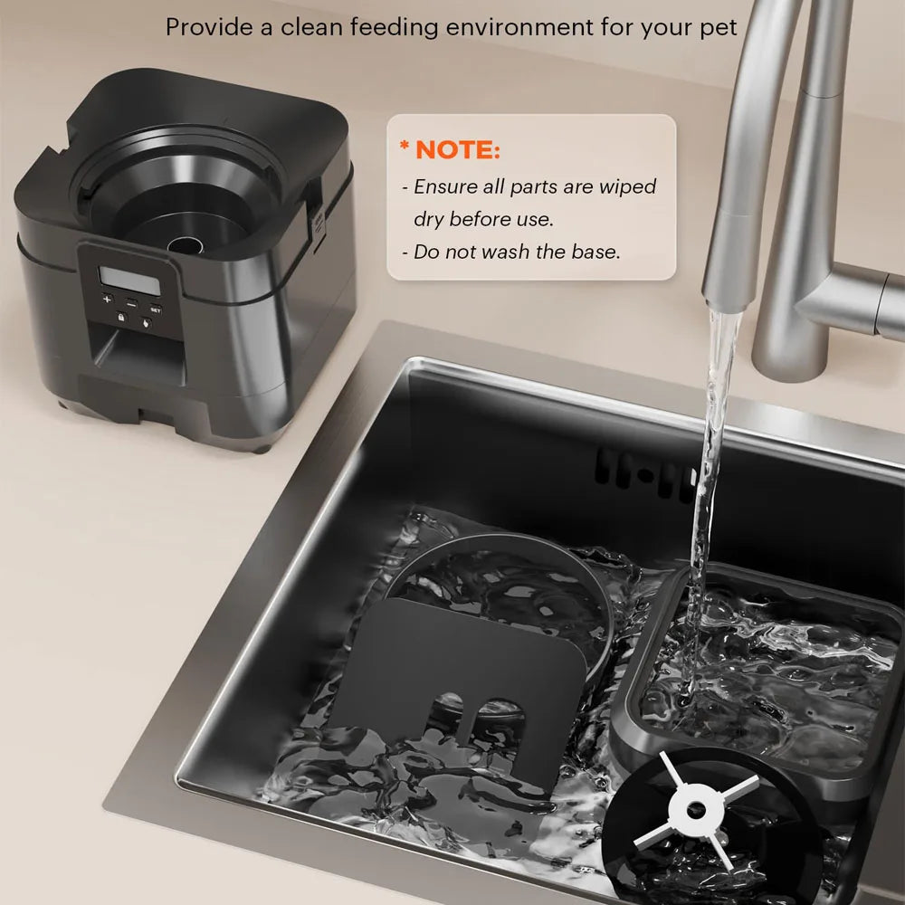 Revolutionary Smart Automatic Cat Feeder: Timed & Quantitative Food Dispenser for Cats and Dogs