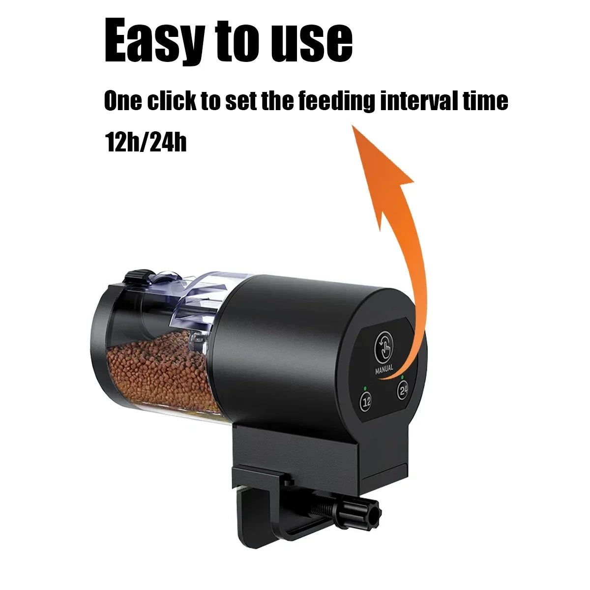 Revolutionize Your Aquarium Care with the Automatic Fish Feeder - 100ml Capacity for Hassle-Free Feeding