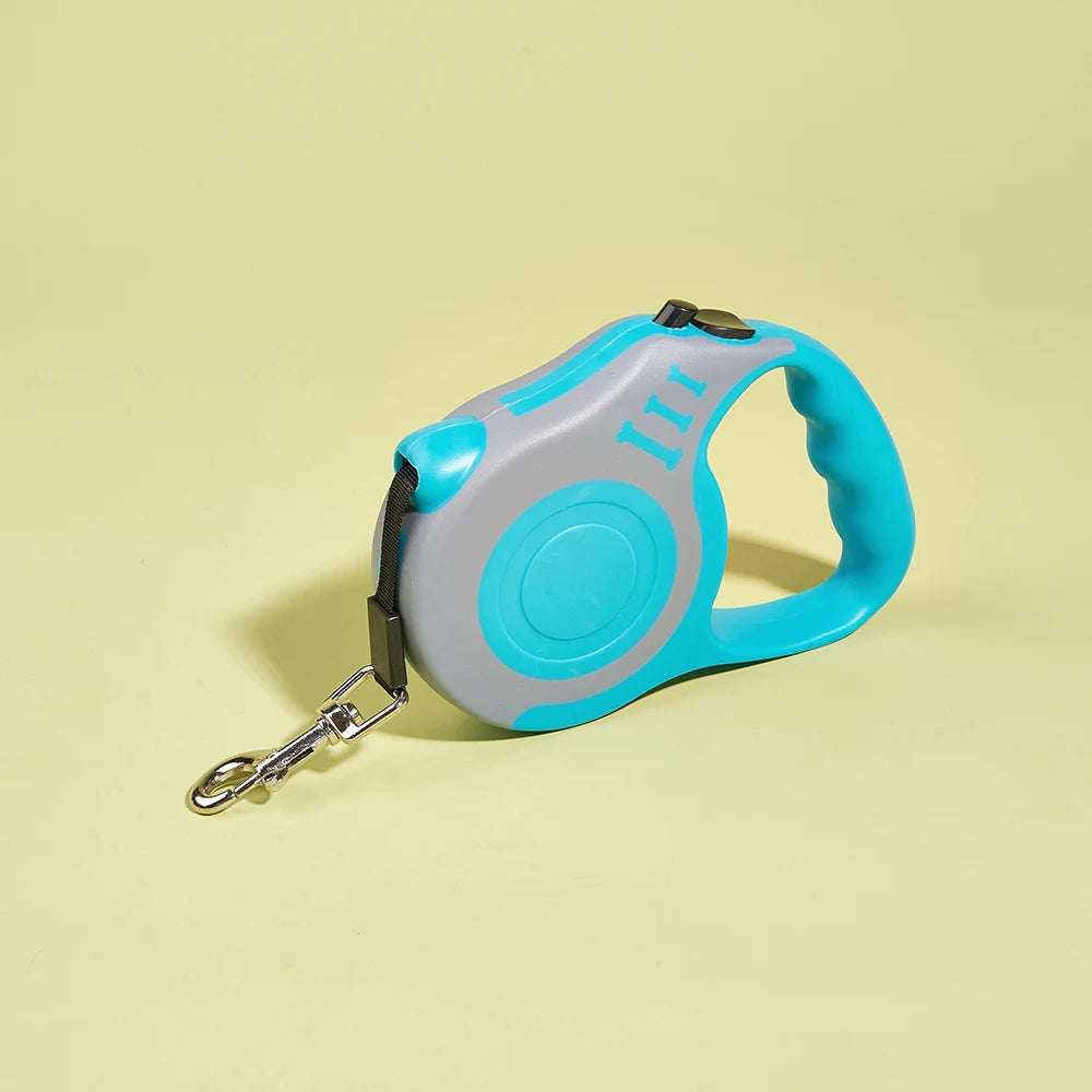 Introducing the Ultimate 3M & 5M Retractable Dog Leash - Strong Nylon Lead for All Dogs and Cats, Perfect for Everyday Adventures!